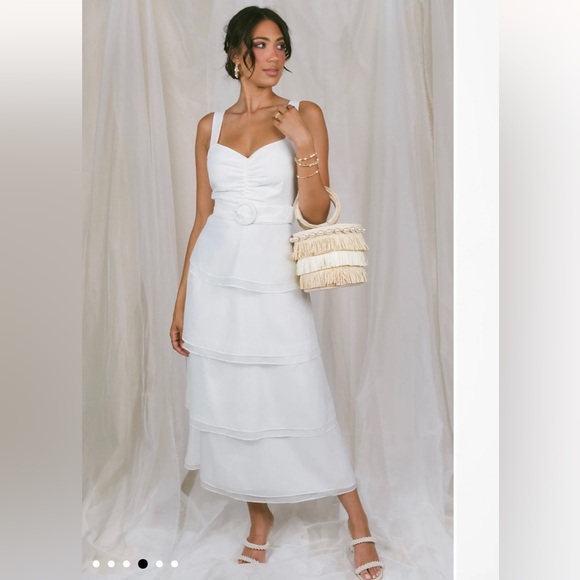 Show Me Your MuMu Dresses & Skirts - Show Me Your MuMu White Asymmetrical Dress